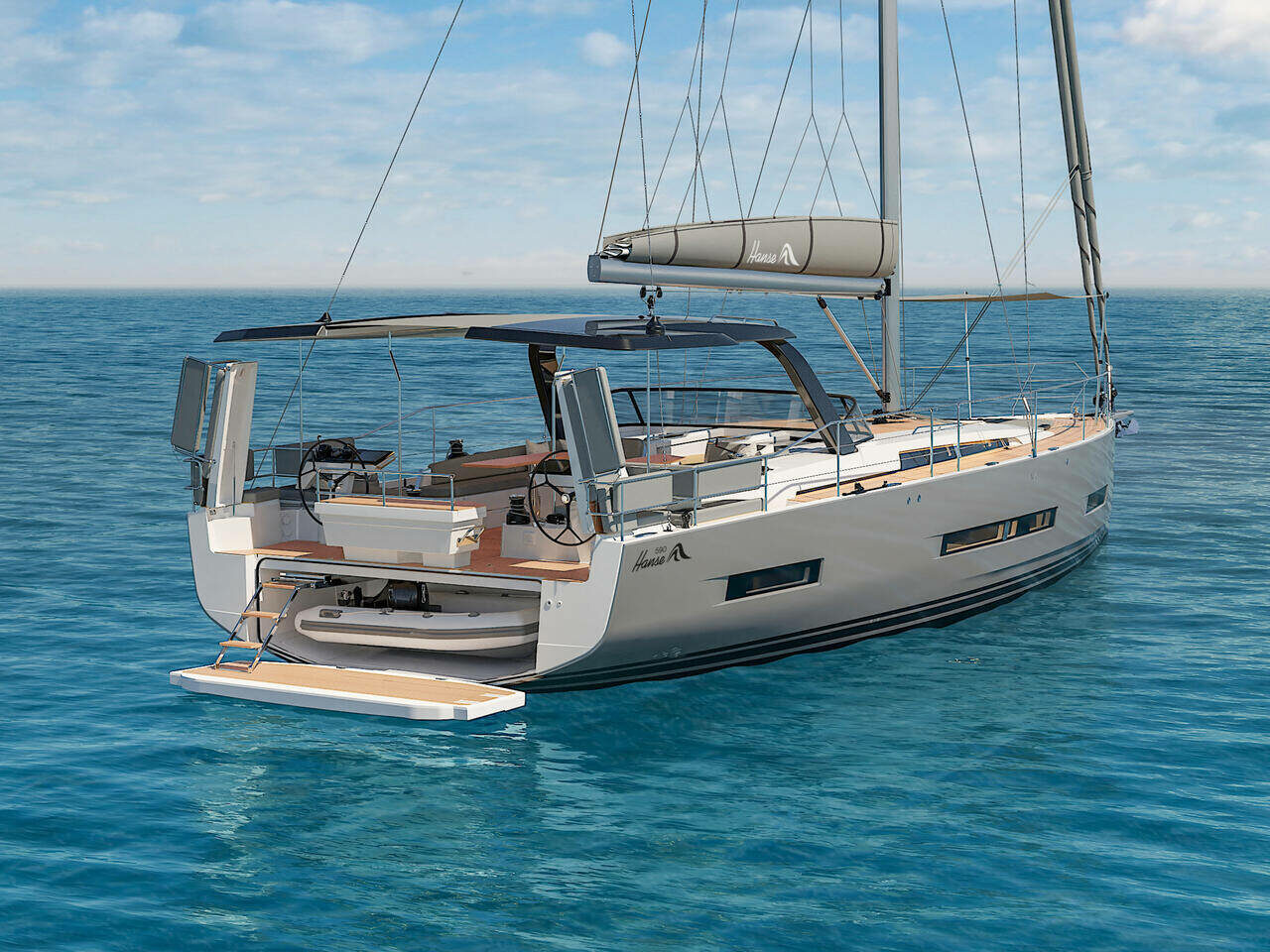 Hanse 590 Exterior